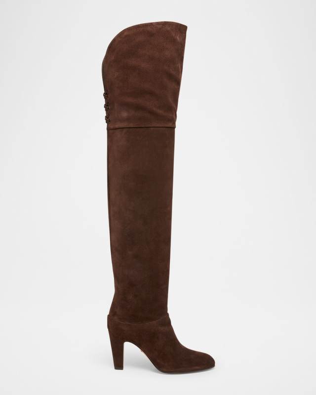 Eve Suede Over-The-Knee Boots